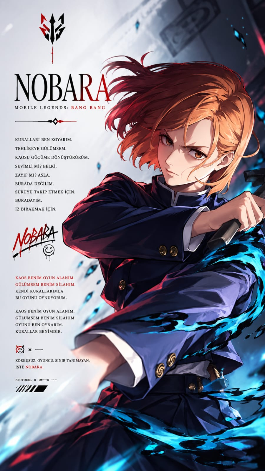 NOBARA character artwork